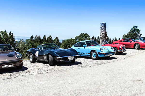 Oldtimer Rallye im Bayerischen Wald für 2